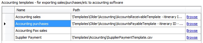Accounting Templates